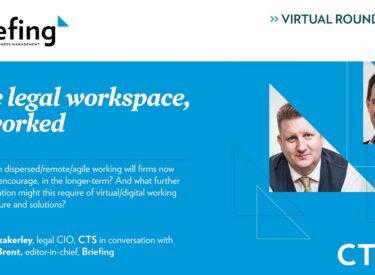 Webinar: Briefing webcast with CTS: The legal Workspace, Reworked